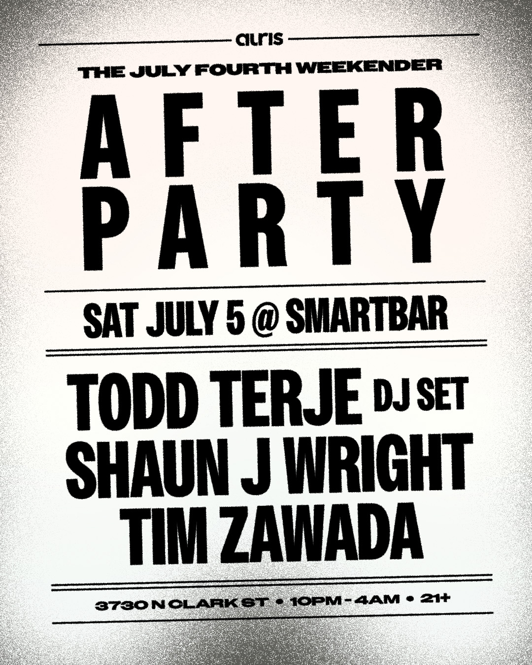 Todd Terje (DJ Set) * Shaun J Wright * Tim Zawada