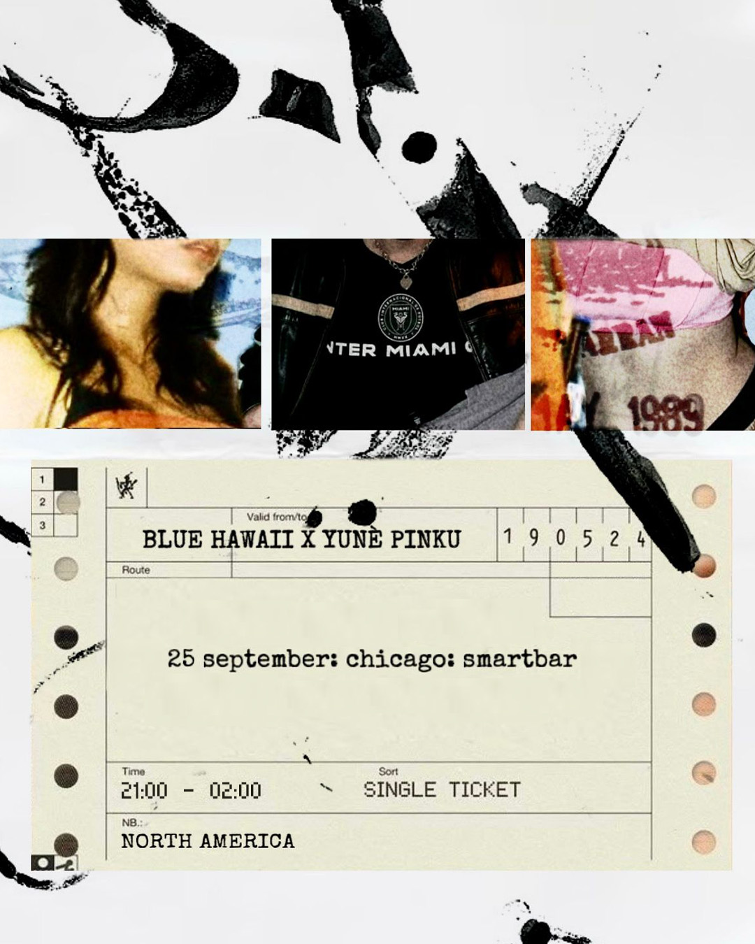 Blue Hawaii (DJ Set) * yunè pinku (DJ Set) * TBD