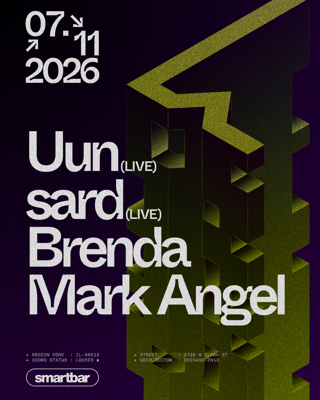 Uun (Live) * sard (Live) * Brenda * Mark Angel